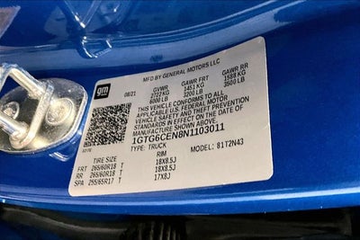 2022 GMC Canyon Elevation