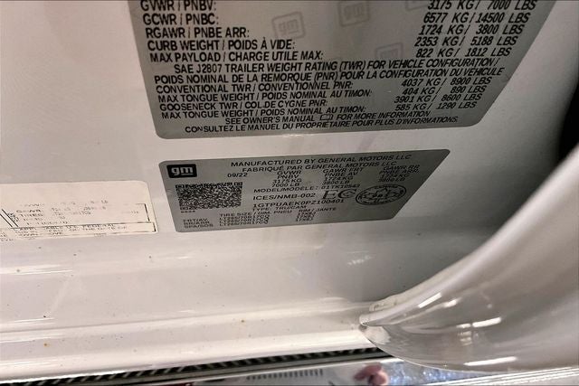 2023 GMC Sierra 1500 Pro 4x4 - Pro Value Pkg - Apple CarPlay/Android Auto