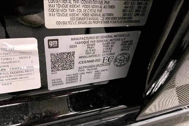 2024 GMC Sierra 1500 Pro 4x4-Trailer Pkg-Remote Start-20'' Wheels