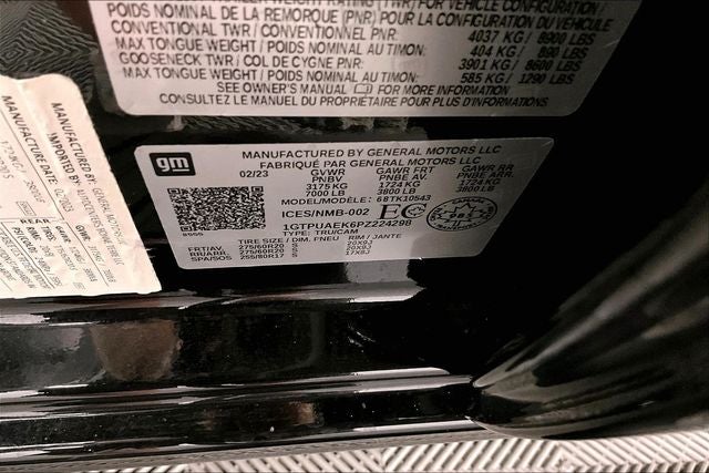 2023 GMC Sierra 1500 Pro
