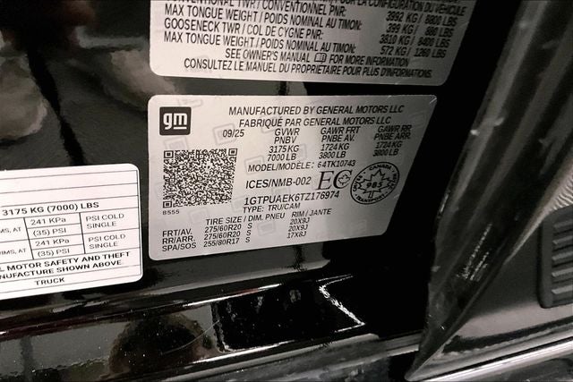 2026 GMC Sierra 1500 Pro 4x4-Adaptive Cruise-Remote Start-20'' Wheels