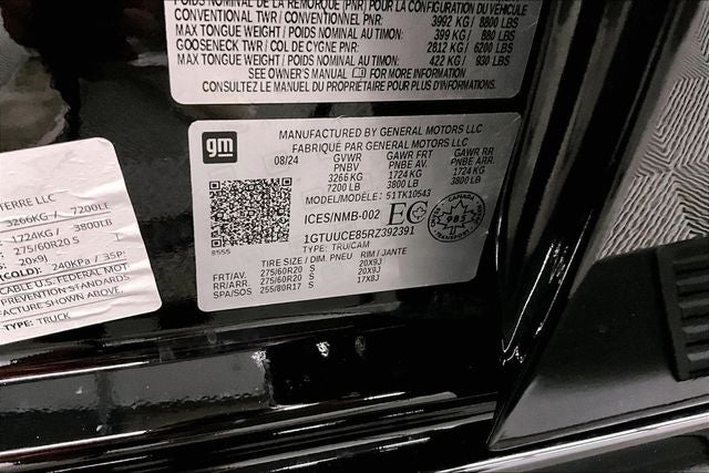 2024 GMC Sierra 1500 Elevation 4x4 - Diesel - Premium Pkg - Sunroof