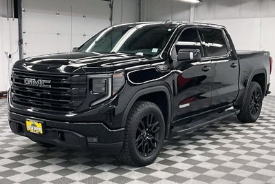 2024 GMC Sierra 1500 Elevation 4x4-Sunroof-Adaptive Cruise-Htd Leather