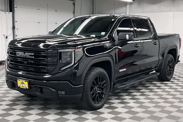 2024 GMC Sierra 1500 Elevation 4x4-Sunroof-Adaptive Cruise-Htd Leather