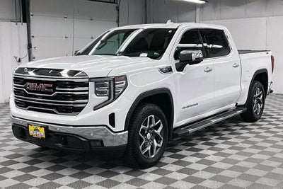 2024 GMC Sierra 1500 SLT 4x4-Sunroof-Adaptive Cruise-Htd/Cooled Leather