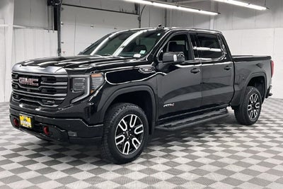 2024 GMC Sierra 1500 AT4 4x4-Diesel-Sunroof-Adaptive Cruise-Htd/Cooled Leat