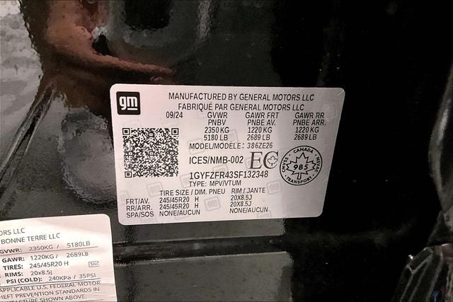 2025 Cadillac XT4 Sport AWD - Pano Roof - Htd/Cooled Massaging Leather