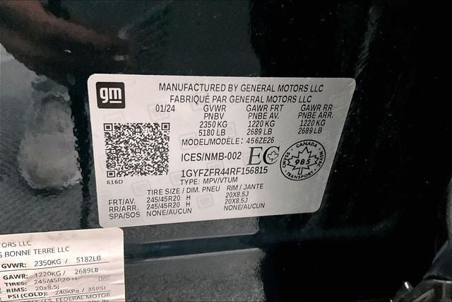 2024 Cadillac XT4 Sport AWD - Pano Roof - Htd/Cooled Massaging Leather