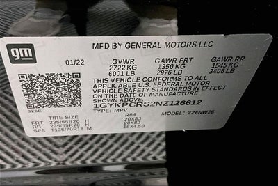 2022 Cadillac XT6 Premium Luxury