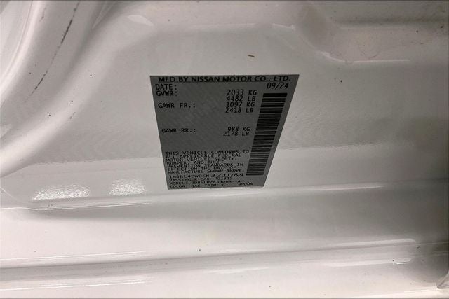 2025 Nissan Altima 2.5 SV