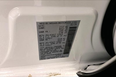 2026 Nissan Frontier SV 4WD - Dark Armor and Convenience Packages