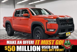 2025 Nissan Frontier PRO-4X 4x4-Sunroof-Adaptive Cruise-Htd Seats