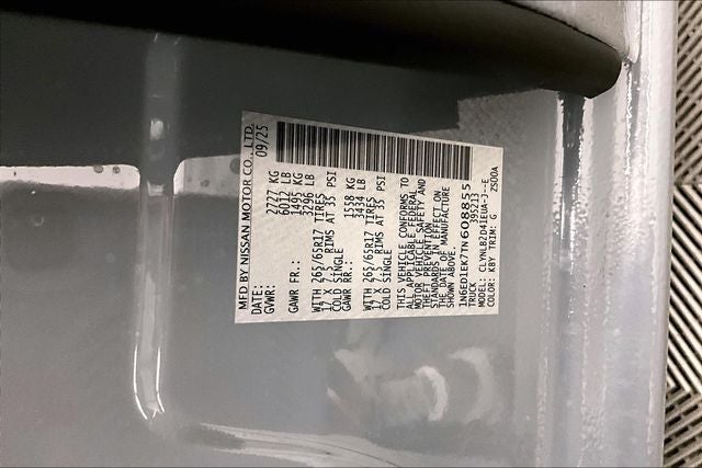 2026 Nissan Frontier SV 4WD - Dark Armor and Tow Package