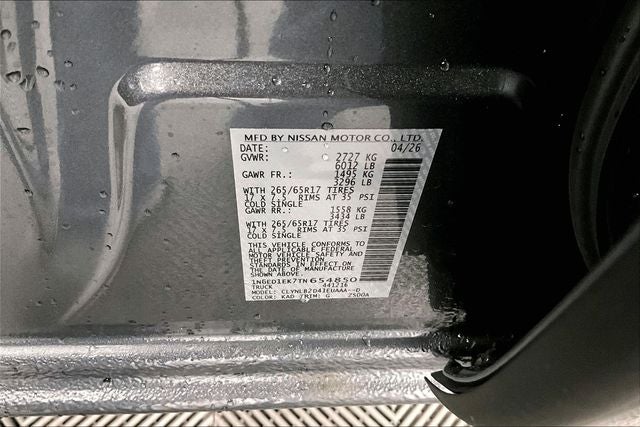 2026 Nissan Frontier SV 4WD - All Weather and Tow Packages