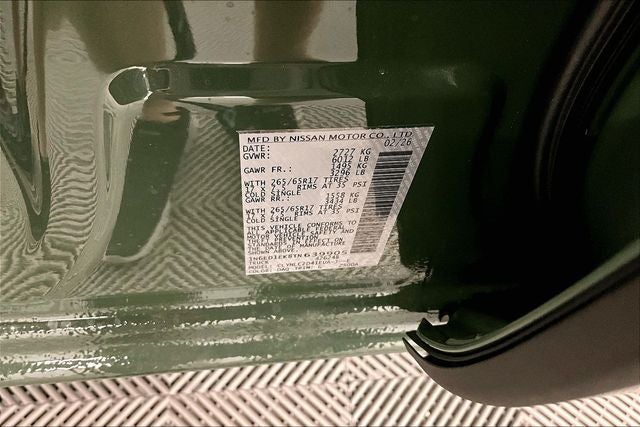 2026 Nissan Frontier SV 4WD - Dark Armor and Convenience Packages