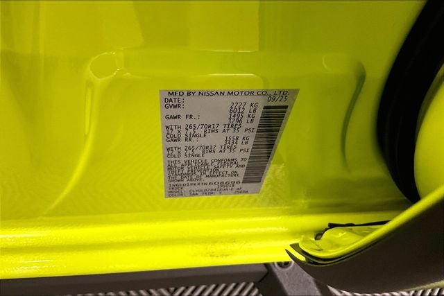 2026 Nissan Frontier PRO-4X 4WD - Premium, Convenience, Black Accent, Tow Pkg