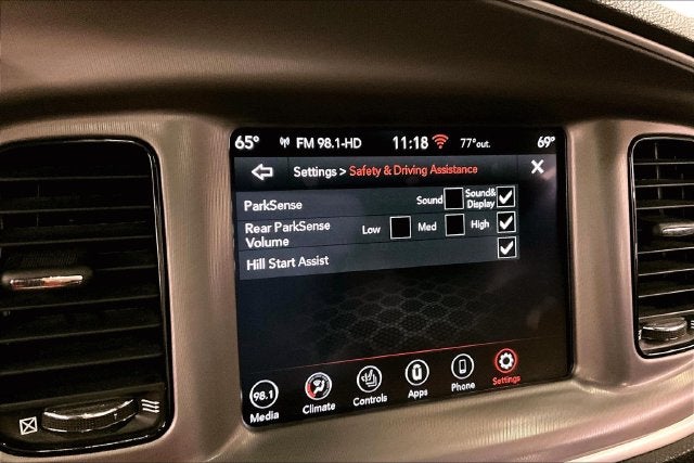 2022 Dodge Charger R/T Sunroof-HTD Seats-Blacktop Package
