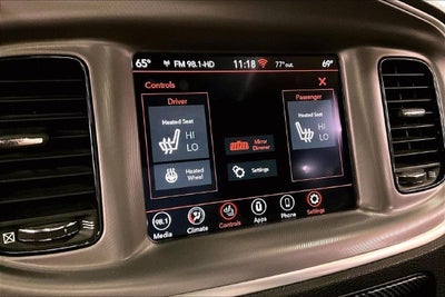 2022 Dodge Charger R/T Sunroof-HTD Seats-Blacktop Package