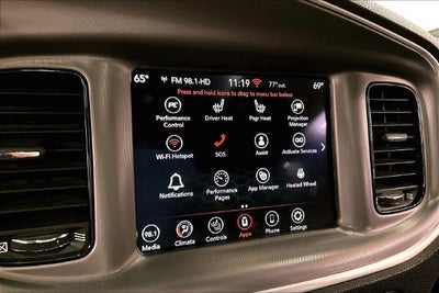 2022 Dodge Charger R/T Sunroof-HTD Seats-Blacktop Package