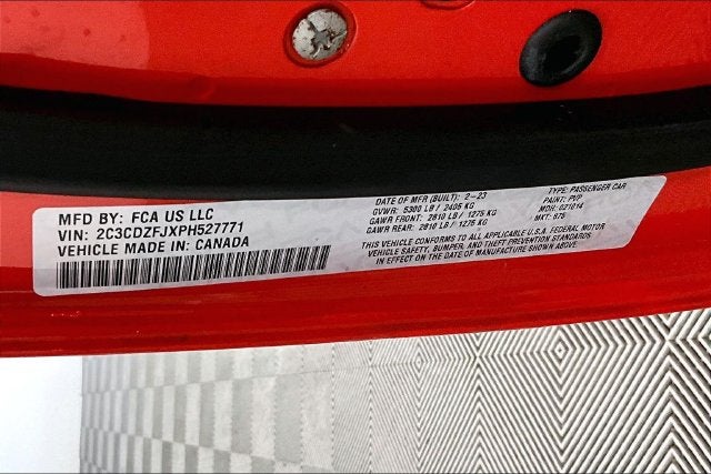 2023 Dodge Challenger R/T Scat Pack Widebody Sunroof-Htd/Cooled Seats-Remote Start