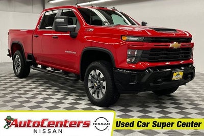 2025 Chevrolet Silverado 2500HD Custom 4x4 - Turbodiesel - Blind Spot Detection