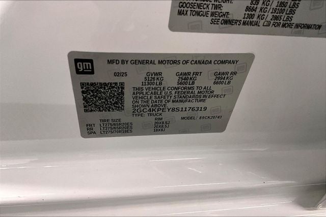 2025 Chevrolet Silverado 2500HD LTZ