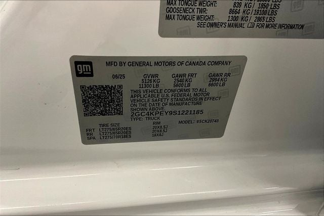 2025 Chevrolet Silverado 2500HD LTZ 4x4 - Diesel - Tech Pkg - Htd/Cooled Leather