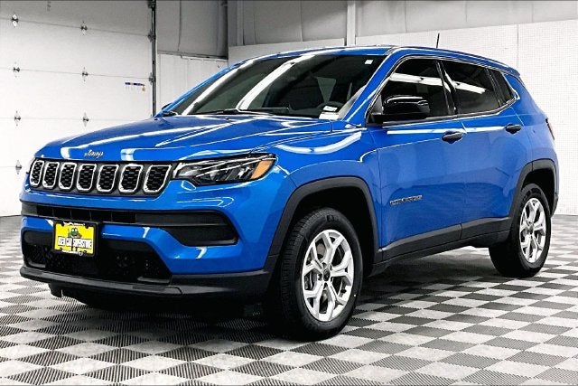 2025 Jeep Compass Sport 4x4-Blind Spot Monitor-Apple CarPlay/Android Auto