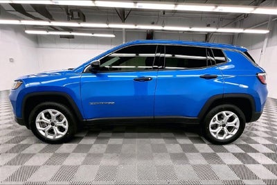 2025 Jeep Compass Sport 4x4-Blind Spot Monitor-Apple CarPlay/Android Auto