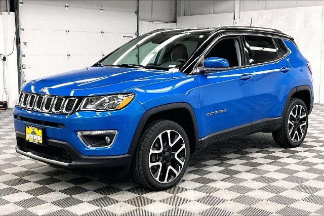 2018 Jeep Compass Limited 4x4-Htd Leather-Remote Start-Apple CarPlay/Android