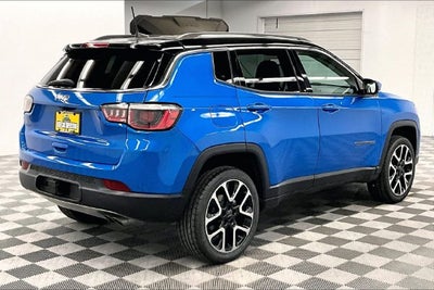 2018 Jeep Compass Limited 4x4-Htd Leather-Remote Start-Apple CarPlay/Android