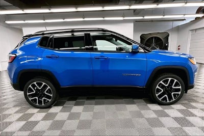 2018 Jeep Compass Limited 4x4-Htd Leather-Remote Start-Apple CarPlay/Android