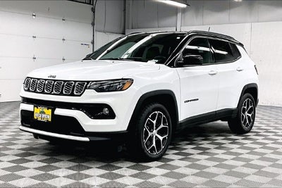 2024 Jeep Compass Limited 4x4-Adaptive Cruise-Htd Seats-Remote Start