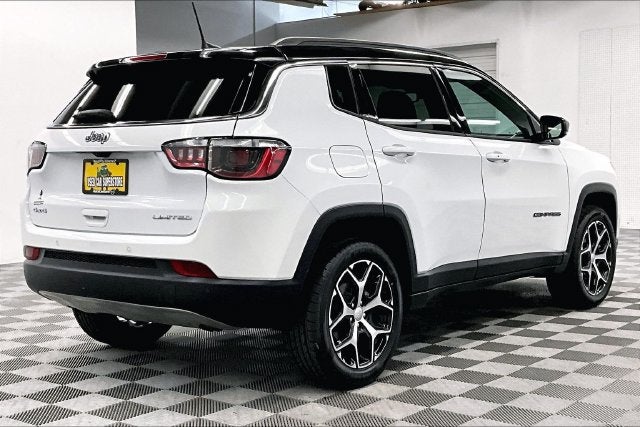 2024 Jeep Compass Limited 4x4-Adaptive Cruise-Htd Seats-Remote Start