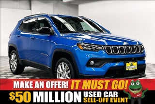 2024 Jeep Compass Latitude Lux 4x4-Htd Seats-Remote Start-Blind Spot Monitor