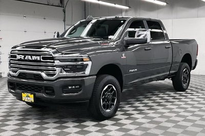 2025 RAM 2500 Laramie 4x4-HO Diesel-Adaptive Cruise-Htd Leather