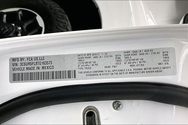 2026 RAM 2500 Laramie 4x4 - Diesel - Sunroof - Htd/Cooled Leather