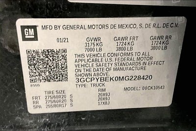 2021 Chevrolet Silverado 1500 Custom 4x4 - AFTERMARKET MAYHEM WHEELS!! Remote Start