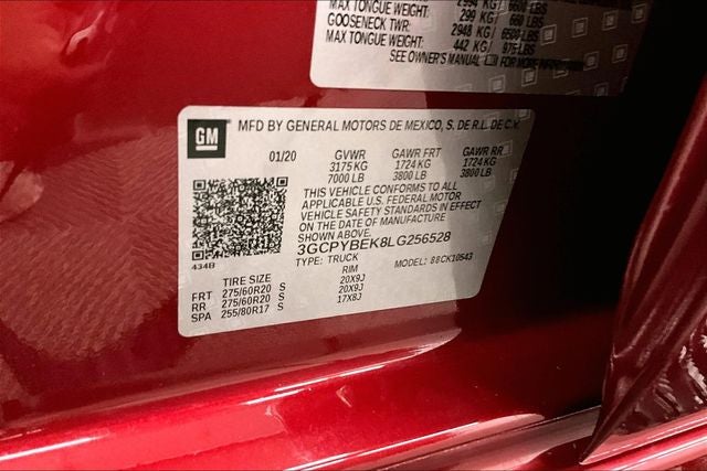 2020 Chevrolet Silverado 1500 Custom 4x4-Trailer Pkg-Remote Start-20'' Wheels