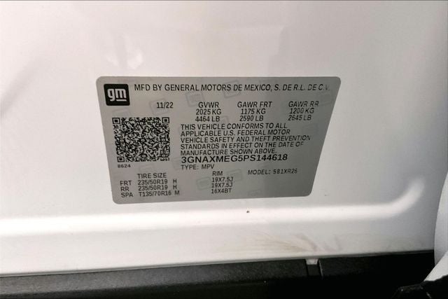 2023 Chevrolet Equinox RS Adaptive Cruise - Blind Spot Detection