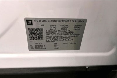 2020 Chevrolet Equinox Premier Htd/Cooled Leather - Adaptive Cruise