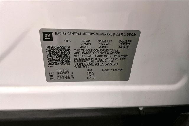 2020 Chevrolet Equinox Premier Htd/Cooled Leather - Adaptive Cruise