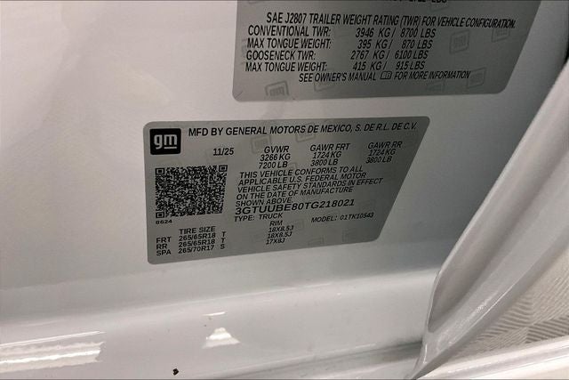 2026 GMC Sierra 1500 SLE