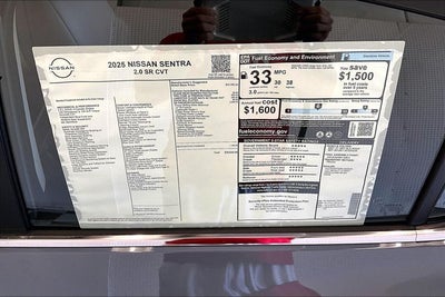 2025 Nissan Sentra SR - Premium Package