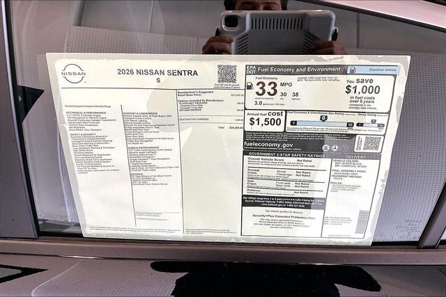 2026 Nissan Sentra S