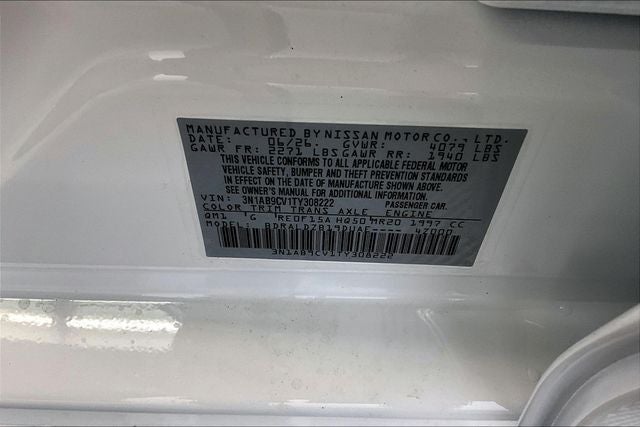 2026 Nissan Sentra SV - Convenience Package