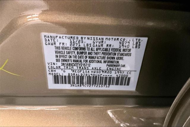 2026 Nissan Sentra SV - Convenience and Moonroof Packages