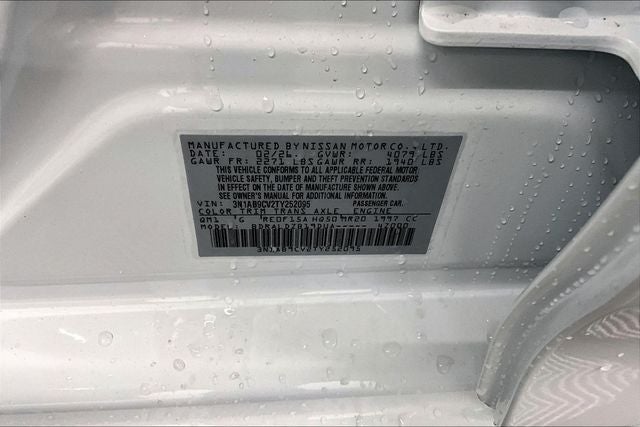 2026 Nissan Sentra SV