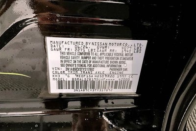 2026 Nissan Sentra SV - Convenience and Moonroof Packages