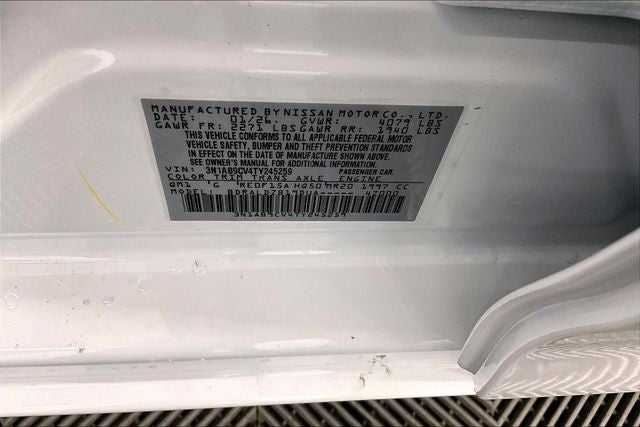 2026 Nissan Sentra SV